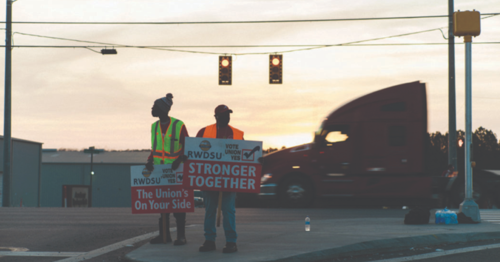 Trabalhadores da Amazon se organizam e avançam na sindicalização