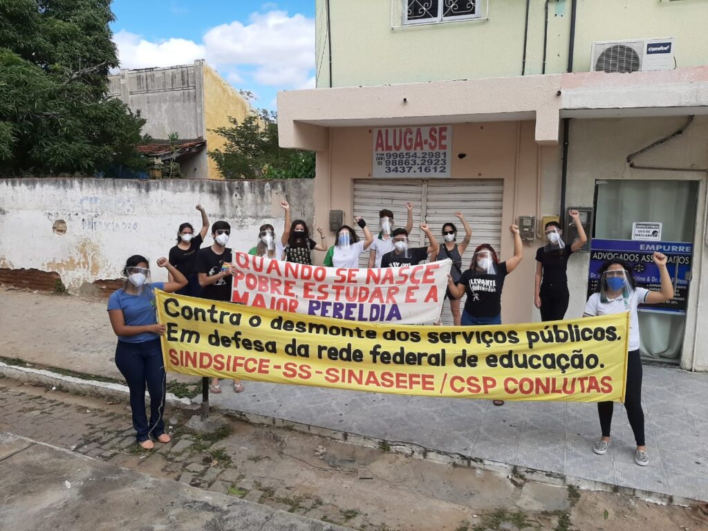 O ato 29M também ocorreu em Tauá-Ceará (CE), no Sertão dos Inhamuns