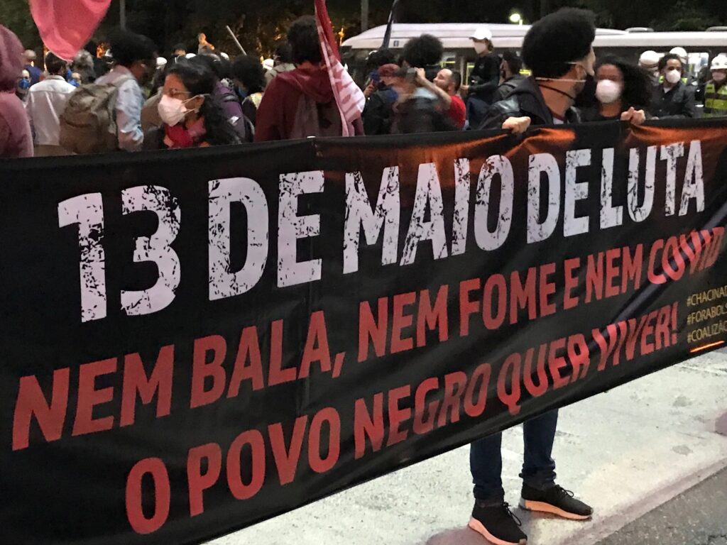 13 de maio nas ruas: um dia histórico para o movimento negro