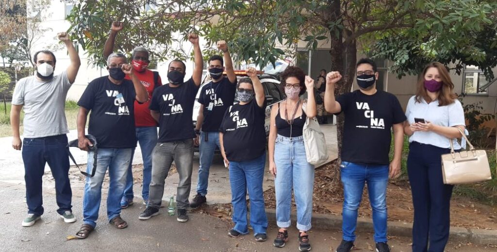 A criminalização de Pablo Henrique é um ataque ao direito de greve! Vacina para todos, já!