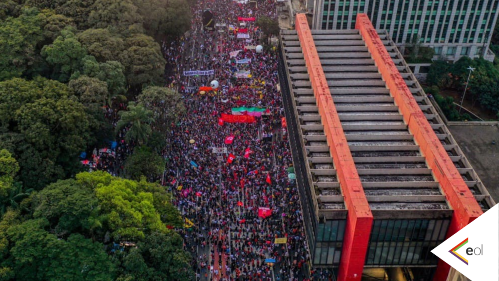 Brasil-29M: multitud salió a las calles contra el virus Bolsonaro