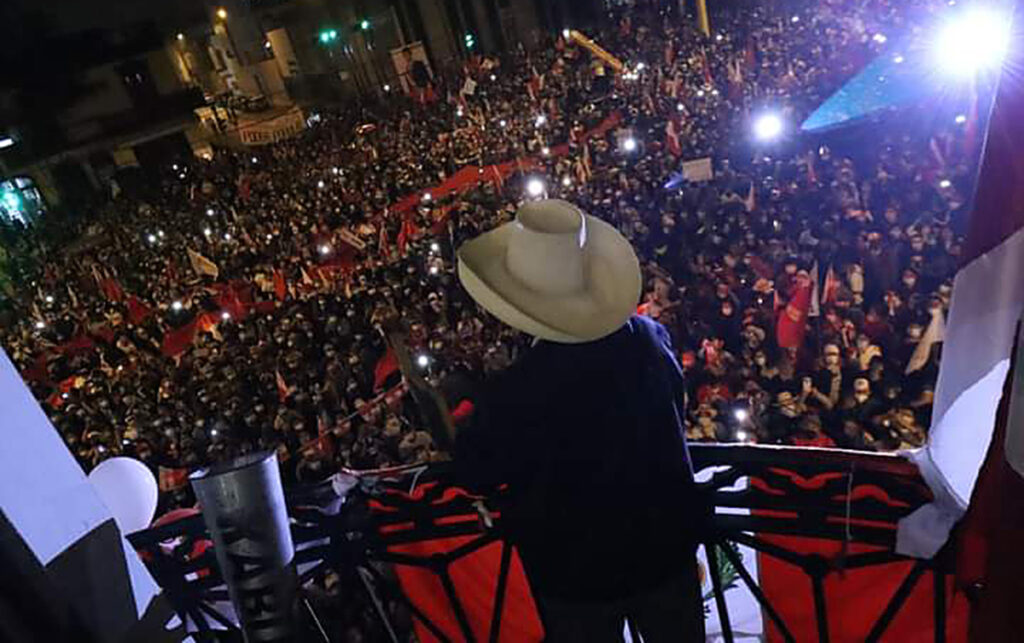 Peru: Somente a mobilização popular garantirá o resultado das urnas, a posse e o governo do professor Castillo