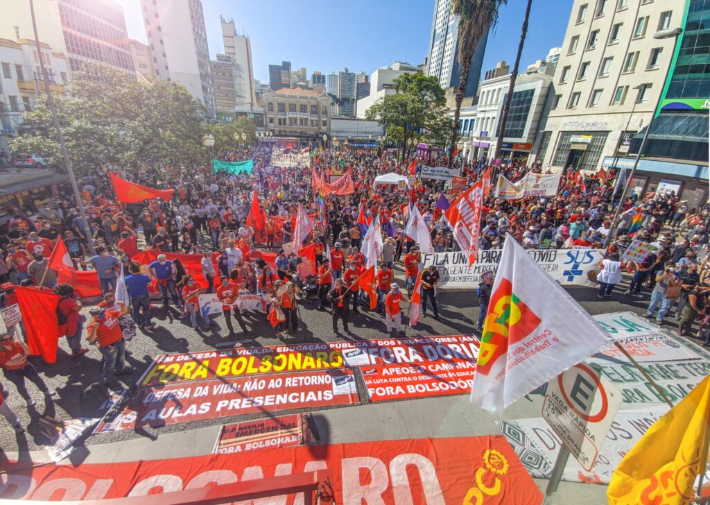 Veja como foi o ato do 3J em Campinas