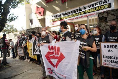 The headquarters must stay! São Paulo’s subway workers occupy their union building to resist repossession