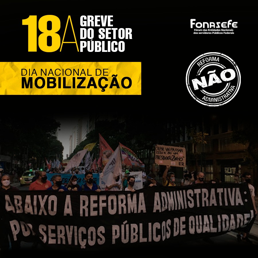 Servidores públicos farão greve dia 18 de agosto