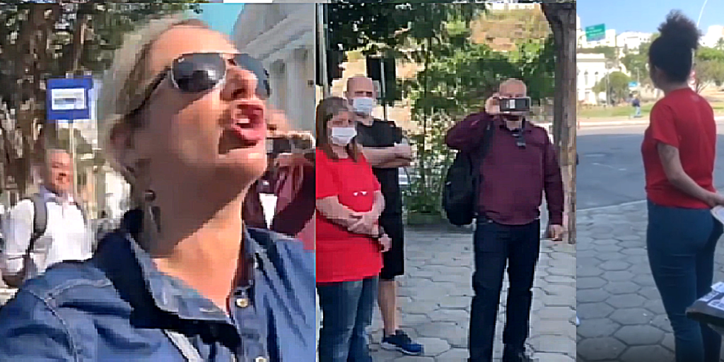 Bolsonaristas atacam jovens por panfletar em frente de escola no Dia do Estudante