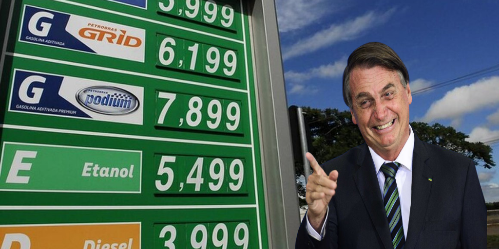 Por que a culpa do preço da gasolina é do Bolsonaro?