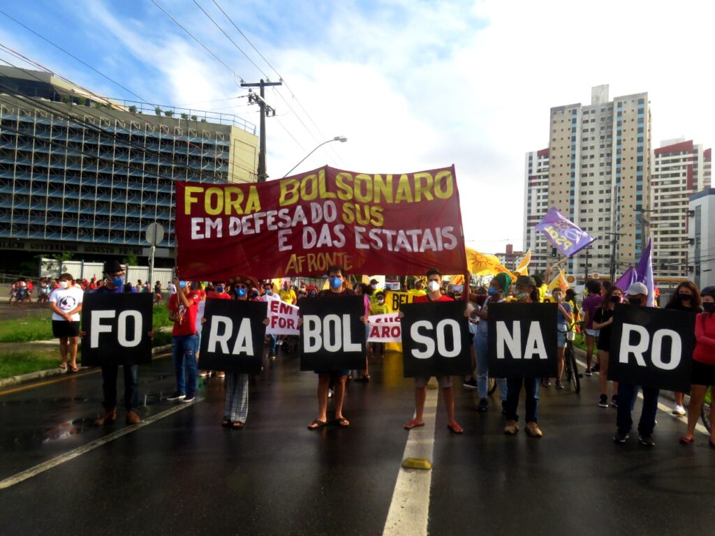 7S: Sem medo de ocupar as ruas para derrotar o golpismo! Fora Bolsonaro!