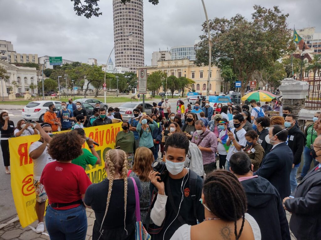 Mobilização pelo Fora Bolsonaro em Niterói