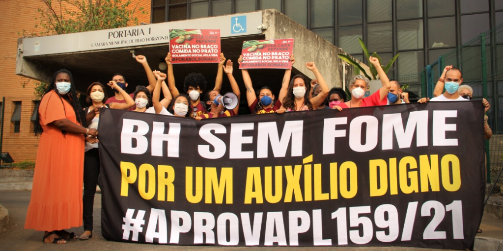 A conquista do auxílio emergencial em BH