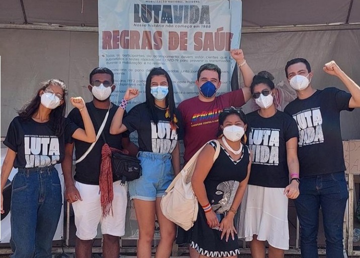 A luta indígena também é por saúde: a ação voluntária no acampamento em Brasília