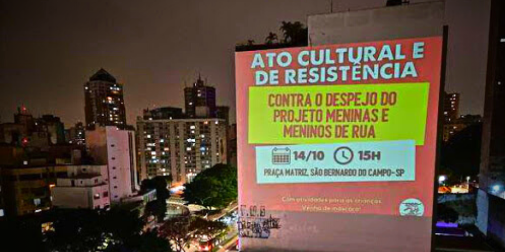 #Oprojetofica: em defesa do Projeto Meninas e Meninos de Rua