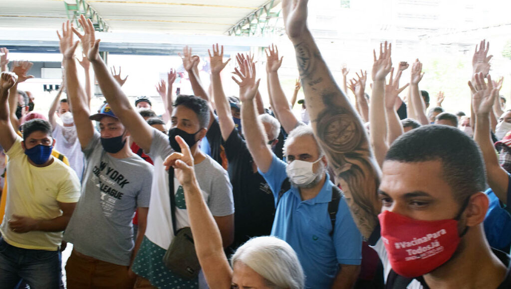 Greve dos metroviários de Belo Horizonte chega ao sexto dia, contra a privatização, por direitos e empregos