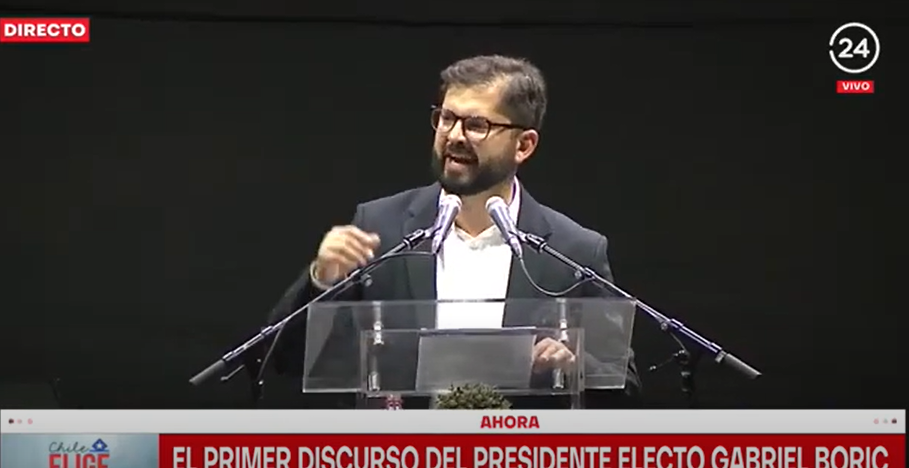 Chile: Vote for Boric to defeat neofascism and keep moving forward for social rights!