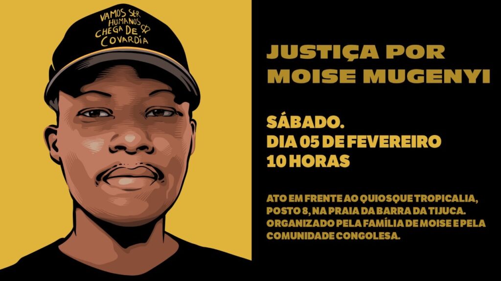 Comunidade congolesa convoca protesto neste sábado, 05, às 10h, por Justiça por Moïse