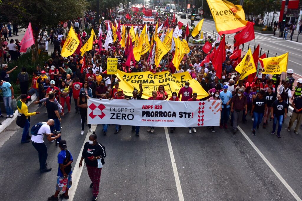 Com marcha em SP, movimentos por moradia pedem que STF renove proibição de despejos