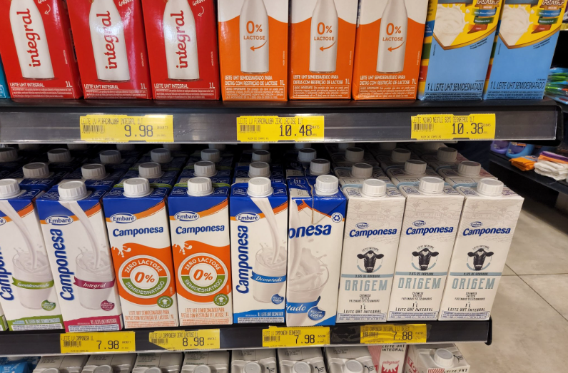 A quase R$ 10, leite é mais novo vilão da inflação de Bolsonaro