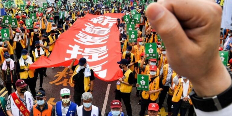 Taiwan entre duas superpotências