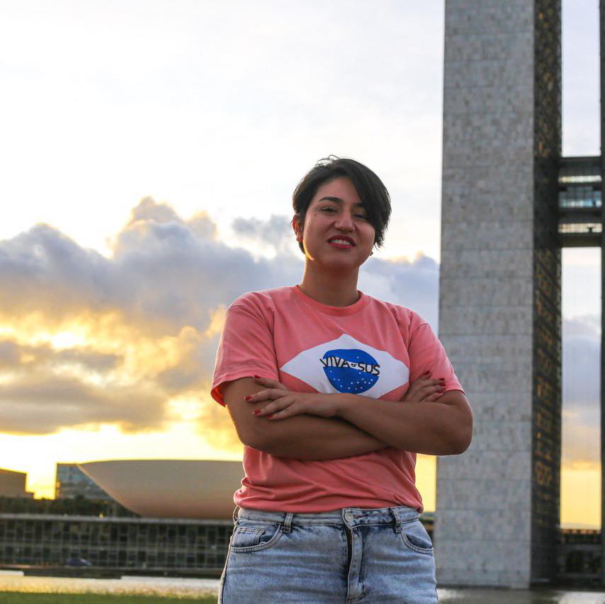 Uma enfermeira do SUS na Câmara Federal