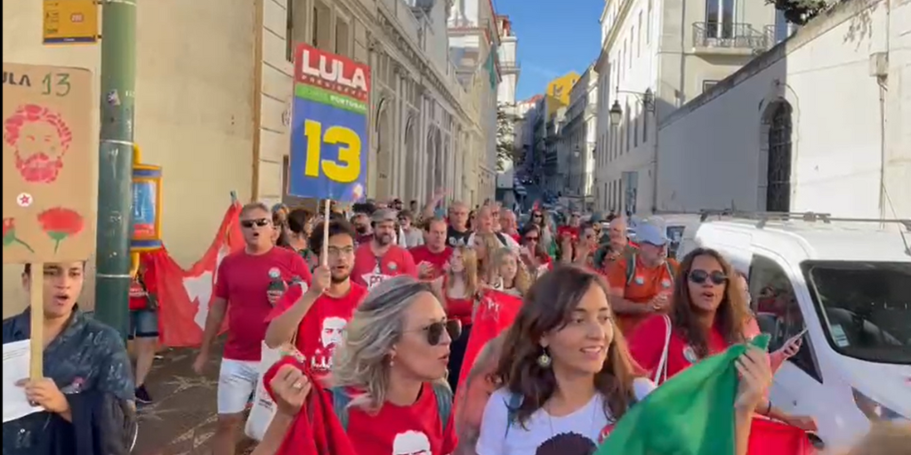 Cresce a campanha Lula Presidente em Portugal