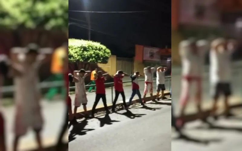 PM de Goiás humilha torcedores do Vila Nova. Contra a brutalidade policial, dia 30 é Lula neles!
