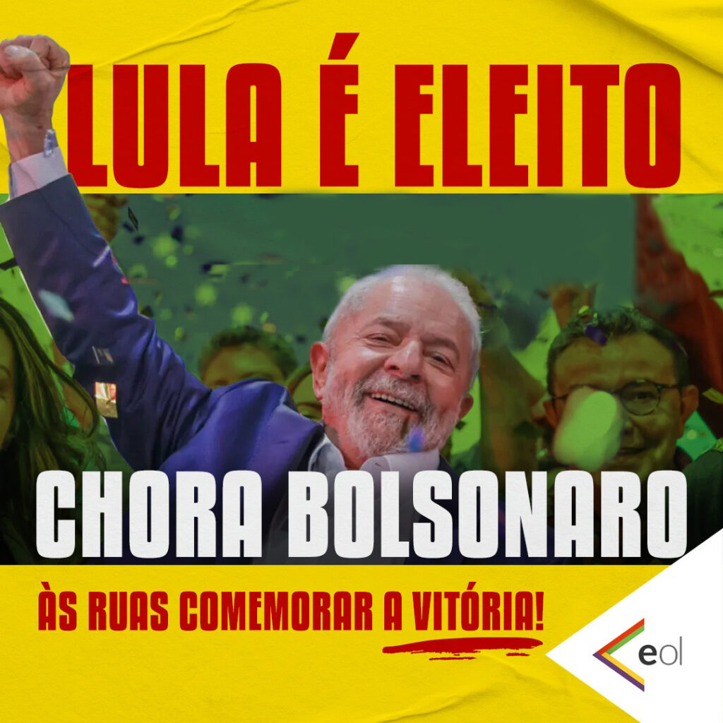 Lula vence e derrota Bolsonaro