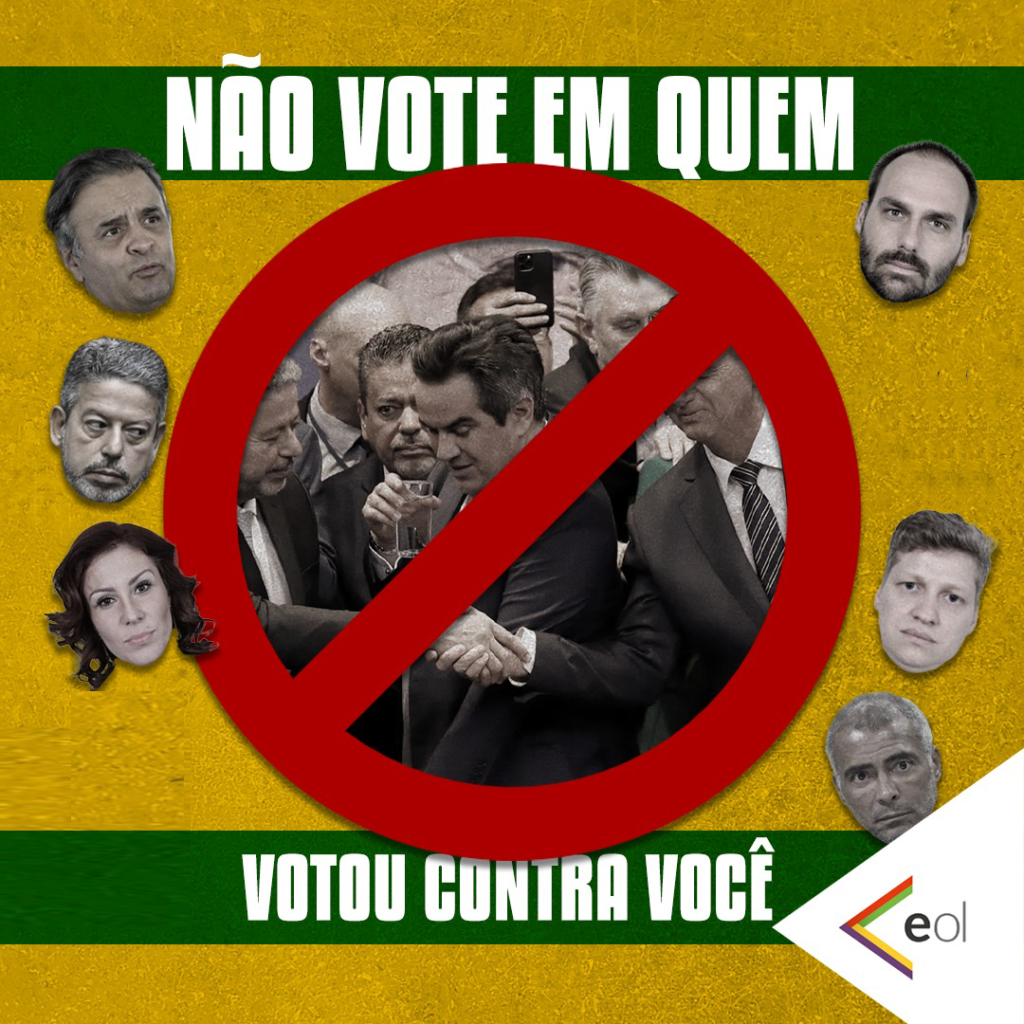 Não vote em quem votou contra você: confira lista com 173 deputados e senadores anti-povo